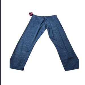 Asics Blue Geometric Pattern Pants